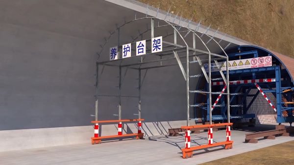 银海区隧道施工动画制作公司 - 隧道施工工艺和施工方法 - 隧道施工汇报动画视频 - bim 工程施工动画